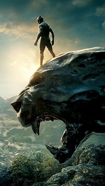 T'Challa, Black Panther, Movie Promo, Marvel HD phone wallpaper
