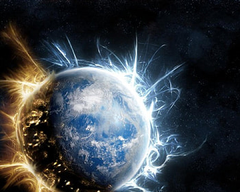 Earth, lights HD wallpaper