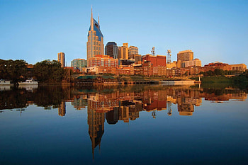 Nashville Skyline, , Tennessee cityscape, Urban architecture HD wallpaper