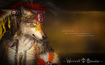 the wise words of the sark, werewolves, sark, wolves, warriors HD wallpaper