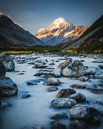 Landscape, Nature, Rivers, Stones, Mountains HD phone wallpaper