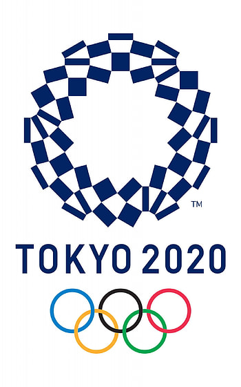 Tokyo 2020 Summer Olympics, U , background, Tablet HD phone wallpaper