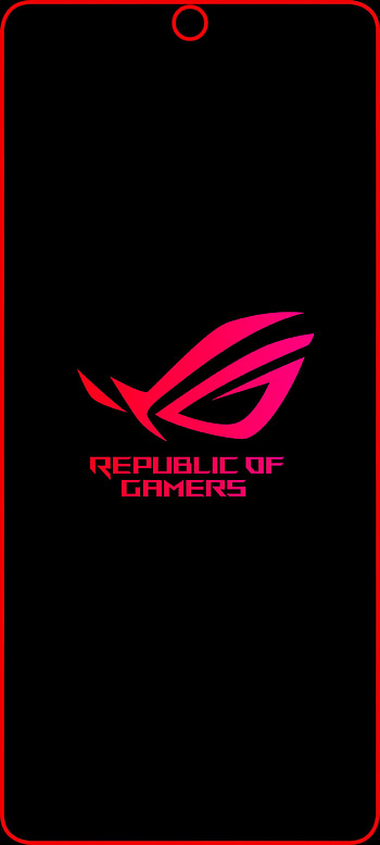 Republic Of Gamers, Red, Symbol HD phone wallpaper