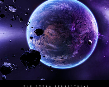 The Extra Terrestrial Planet, space, planets HD wallpaper