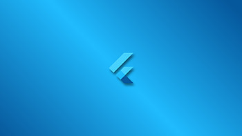 Flutter Logo , flutter, code, computer, programming, logo HD wallpaper