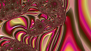 Fractal Art for your - Trippy, red, psychedelic, trippy, Abstract, fractal HD wallpaper