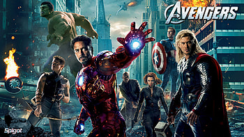 Avengers, George Spigots' blog, Marvel , Heroic ensemble HD wallpaper