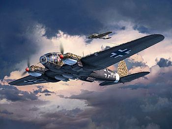 Heinkel He 111 Luftwaffe Bomber – Iconic WWII Military Aircraft, luftwaffe, bomber, military, Heinkel He 111 HD wallpaper