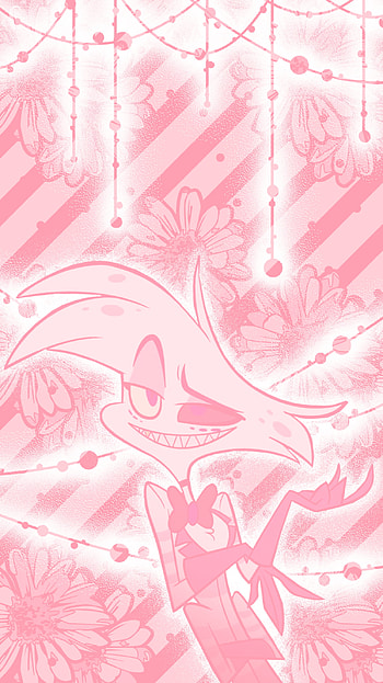 Angel Dust Floral Vibes - Hazbin Hotel, TV Show, Hazbin Hotel, Angel Dust (Hazbin Hotel) HD phone wallpaper