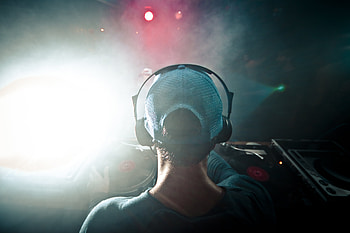 Music, Smoke, Heads, Cap, Dj HD wallpaper