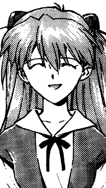 ASUKA MANGA, Evangelion, happy HD phone wallpaper