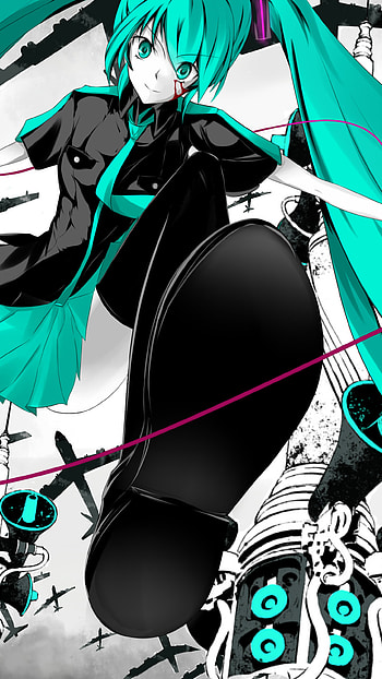 Hatsune Miku, Anime, Vocaloid HD phone wallpaper