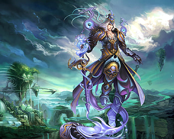 Chinese Paladin, paladin, yang, sky, yin, chines HD wallpaper