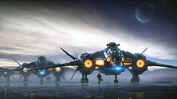 Star Citizen Spaceships, star-citizen, games, pc-games, spaceship HD wallpaper