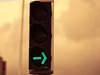 Arrow, Miscellanea, Miscellaneous, Traffic Light, Signal HD wallpaper