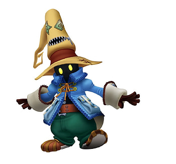 Vivi the Black Mage, mage, black, kingdom hearts, vivi HD wallpaper