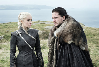 Daenerys, Jon Snow, Game of Thrones, Season 7 HD wallpaper