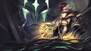 Sentinel Vi Fan Splash Art, VI (League Of Legends), video game, League Of Legends HD wallpaper