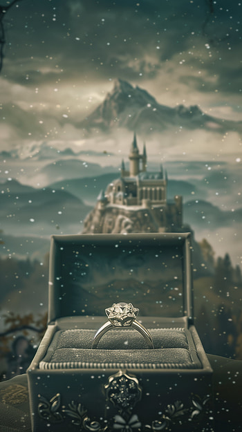 Enchanted Diamond Ring - , ring, diamond, diamond ring HD phone wallpaper