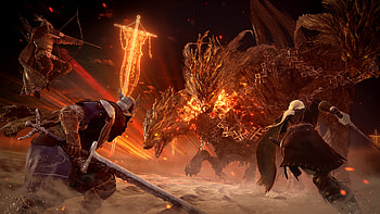Elden Ring Nightreign: Epic Cerberus Battle in Stunning Ultra, video game, Elden Ring, Elden Ring Nightreign, cerberus HD wallpaper