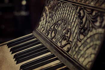 Grand Piano, Musical masterpiece, Captivating chords, Harmonic beauty HD wallpaper