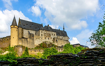Luxembourg, Travels, City , Vianden Castle HD wallpaper