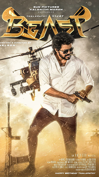 Vijay Beast, Actor HD phone wallpaper