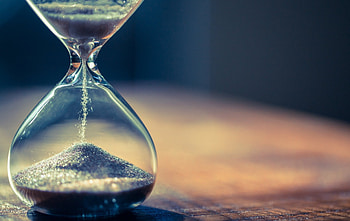 Hourglass, Time concept, Glass, Motion blur HD wallpaper