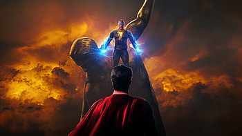 Black Adam Vs Superman , black-adam, superman, superheroes, artist, artwork, digital-art, artstation HD wallpaper