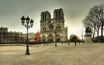 Notre-Dame Cathedral, Travels, Parisian icon, Timeless beauty HD wallpaper