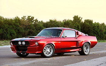 Ford Mustang Shelby GT5, Muscle Car, Red Penstrip, Ford Mustang Shelby, Muscle, Ford Mustang, Cool Car, Ford HD wallpaper