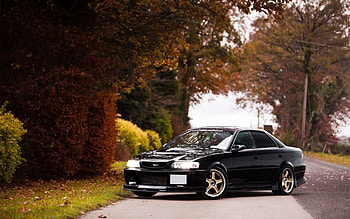 Autumn, Toyota, Cars, Side View, Cheser HD wallpaper