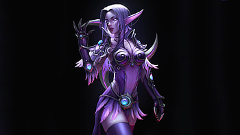 Elf Azralith , elf, artist, artwork, digital-art HD wallpaper
