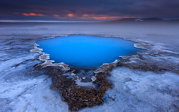 Ice Iceland Lake, lake, iceland, nature HD wallpaper