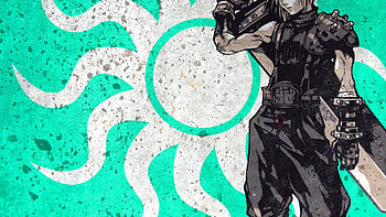 final fantasy, cloud strife, art HD wallpaper