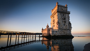 Belem Tower, KDE Store, digital s, Lisbon landmark HD wallpaper