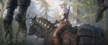 Ciri The Witcher Wild Hunt 3, ciri, the-witcher-3, games, artwork, artist, digital-art, artstation HD wallpaper