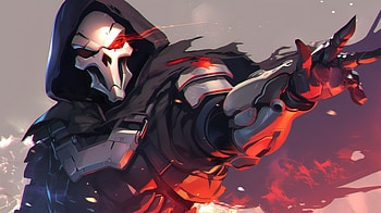 of Reaper from Overwatch, video game, Overwatch, Reaper (Overwatch) HD wallpaper