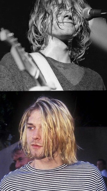 Kurt cobain, hair, nirvana, music HD phone wallpaper