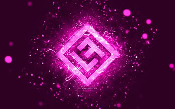 Lost Frequencies purple logo, , Belgian DJs, purple neon lights, creative, purple abstract background, Felix De Laet, Lost Frequencies logo, music stars, Lost Frequencies HD wallpaper