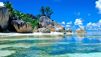 Seychelles landscape, , Backgrounds HD wallpaper