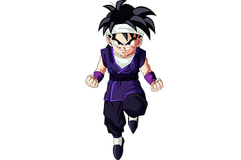 Anime character, Kid Gohan, Cute , Dragon Ball HD wallpaper