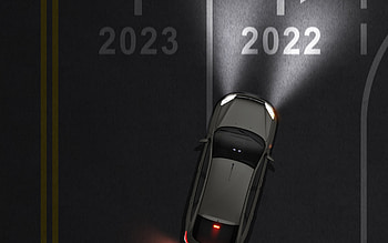 New Year 2022, , road, 2022 concepts, choice of 2022, forward to 2022, night, car HD wallpaper
