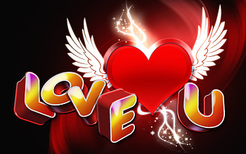 Heart With Wings, Romantic symbol, Love declaration, Angelic presence HD wallpaper