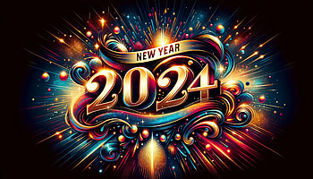 New Year 2024 - Festive , New Year 2024, 2024 HD wallpaper