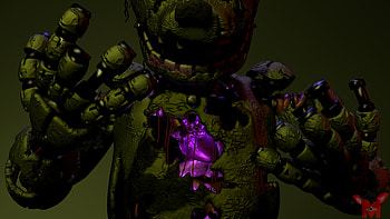 Springtrap (Five Nights at Freddy's), video game, Five Nights at Freddy's 3, Five Nights at Freddy's HD wallpaper