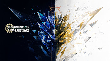 Time Stranger — Digimon Story, Digimon Story Time Stranger, Crystal, Abstract, Symmetry HD wallpaper