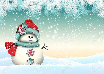 Cute Snowman, Winter, Snowman, Snow, Hat, Cute HD wallpaper