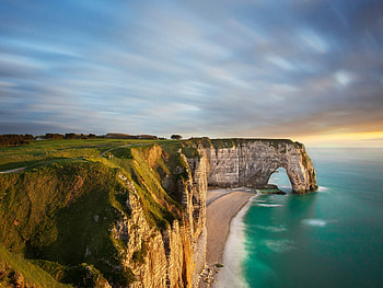 acantilado, mar, oceano, water HD wallpaper