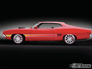 The Boss Torino, ford, classic, 429, red HD wallpaper